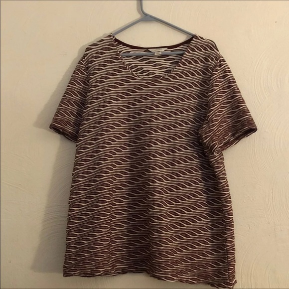 Cj Banks Womens Top Size 2X‎ Short Sleeve Pull Over - Picture 3 of 10